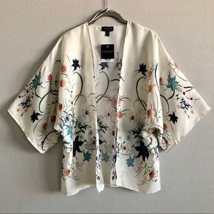 🆕 NWT Topshop Floral Kimono